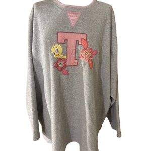Vintage Tweety Bird Fleece Sweatshirt